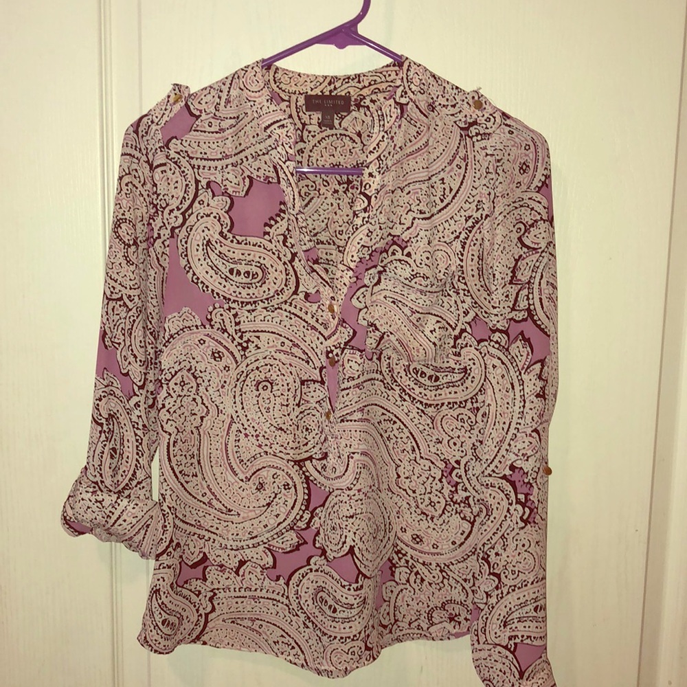 The Limited XS multicolored blouse